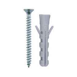 Дюбель ЕВРО с шурупом 10 шт. (8х50 мм; ТФ6) ЗУБР 30662-08-50